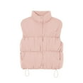 thumbnail image 4 of Maean Puffer Vest for Womens Lightweight Jackets Stand Collar Sleeveless Padded Button Jacket Coat, 4 of 6