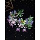 thumbnail image 4 of 1pc Pink Butterfly & Flower Forest Style Hairband For Green Spring Party Headwear, 4 of 4