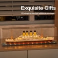 thumbnail image 5 of 2035 PCS Titanic Architecture Micro Building Bricks Model Kit for Adults – Detailed Architectural Display Model – Ages 14+, 5 of 7