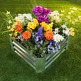 thumbnail image 1 of Pure Garden Raised Garden Bed Plant Holder Kit With Adjustable Galvanized Iron by  (23.5" L x 23.5" W x 12" H), 1 of 6