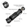 thumbnail image 5 of 2 Pack 2000 LM LED Flashlights, Powerful Handheld Mini Tactical Flashlight, Ultra Bright Zoomable Flashlight for Outdoor, Camping, Emergency, 5 of 9