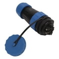 thumbnail image 3 of Conector De Alimentación De Aviación, 45A Multi Pin Back Nut Conector De Enchufe A Prueba De Agua Antioxidante Sin Soldadura Para Uso Industrial, 3 of 8