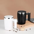thumbnail image 4 of Automatic Stirring Cup Magnetic Self Stirring Coffee Mug Stainless Steel Protein, 4 of 4