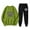 Green, variant on Fgnfyis Women Two Piece English Print Long Sleeved Sweatshirt Elegant Women's Sets Beige S