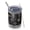 Black Sun Moon, variant on 12oz Tumblers Black Sun Moon Pattern Vacuum Insulated Stainless Steel Travel Tumbler Cups Mug with Lid and Straw for Beer,Coffee,Beverages with Cleaning Brush for Cold & Hot Drinks