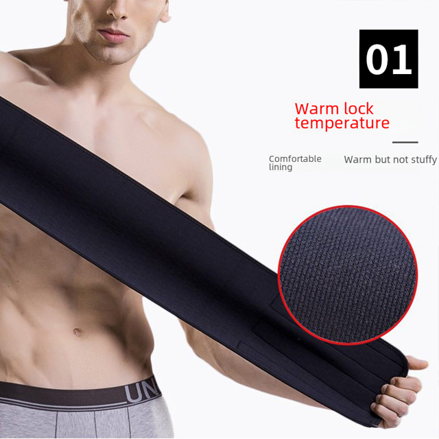 Cinturón de cintura para hombre, cinturón abdominal para correr, artefacto especial para fitness, tamaño grande, de plástico, cálido, mejorado, ensanchado para mujer