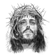 Catholic print picture - ECCE HOMO SH - 8" x 10" ready to be framed