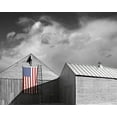 thumbnail image 2 of McLoughlin, James 18x15 White Modern Wood Framed Museum Art Print Titled - Flags of Our Farmers V, 2 of 4