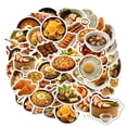 thumbnail image 4 of 35pcs-50pcs Delicious Stickers Food Stationery Stickers Stickers Kids Stickers for Luggage Suitcase Fridge, 4 of 9