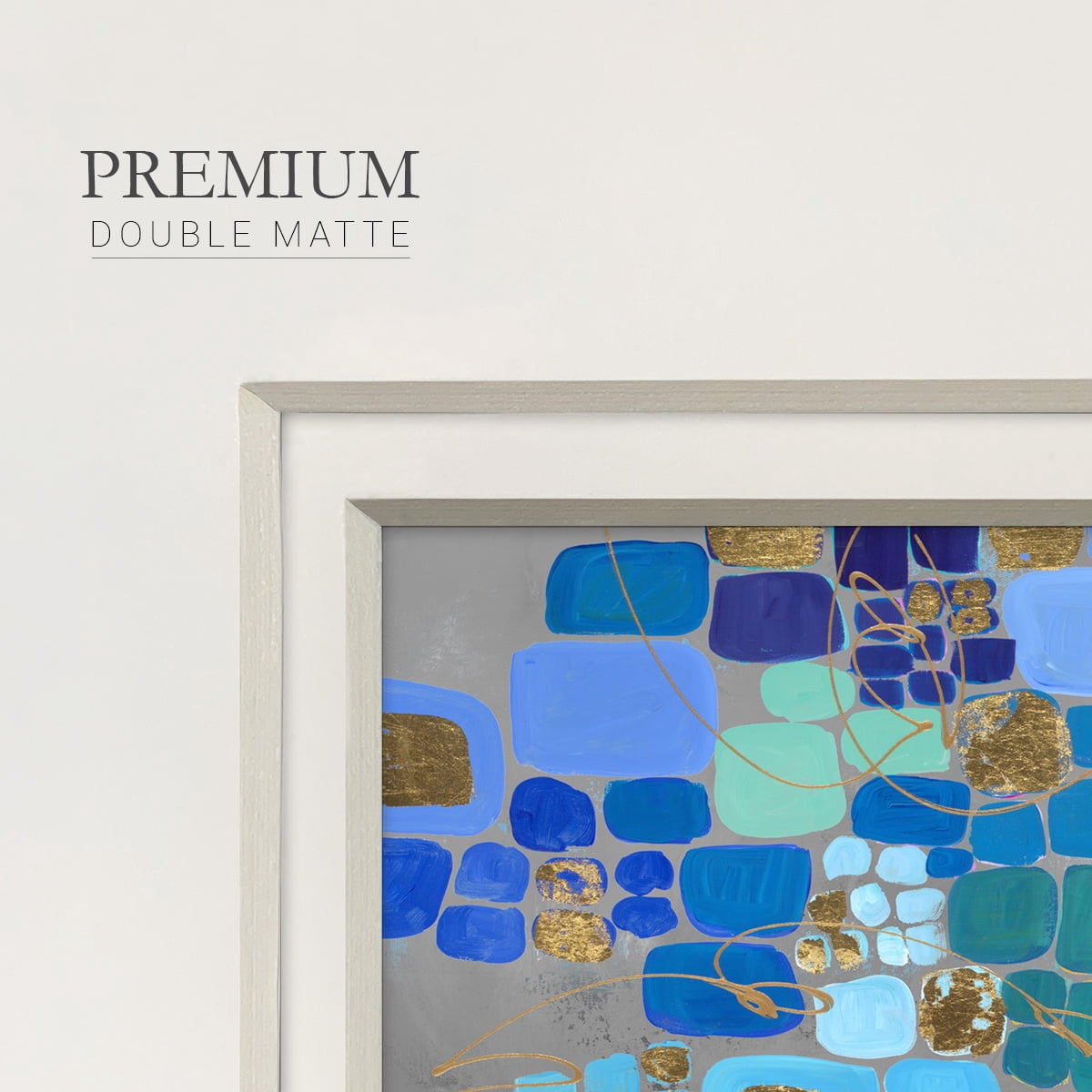 Blue Love-Premium Framed Print