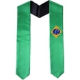 thumbnail image 2 of Del Mex Embroidered Graduation Stole Sash Lei for High School & College Graduates (Brazil), 2 of 5