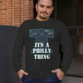 thumbnail image 4 of It's a Philly Thing Funny Long Sleeve T-shirt Philadelphia Championship City of Brotherly Love Football League Fan, 4 of 7