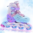 thumbnail image 1 of Patines en línea 2PM SPORTS para niñas de 4 a 12 años con ruedas iluminadas, 1 of 8