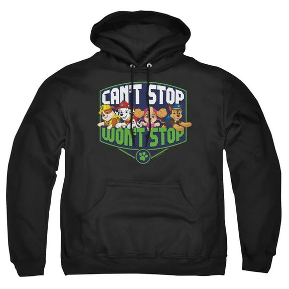 Paw Patrol Can't Stop Won't Stop Unisex Adult Pull-Over Hoodie