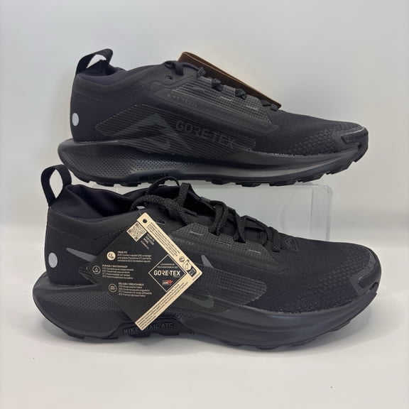 Mens Size 7.5 Nike Pegasus Trail 5 GTX Black Anthracite  FQ0908-002