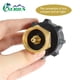 thumbnail image 3 of Neries Propano Adaptador Americano Estándar Rosquero Firma Air Postness Brass Regulación Válvula Cambiante Directo Cambio de Tanque de Propano Adaptador kenally OD003163-00, 3 of 7