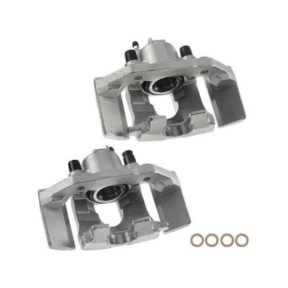 Brake Caliper Set 2 - Compatible with 2007 - 2017 Ford Expedition 2008 2009 2010 2011 2012 2013 2014 2015 2016
