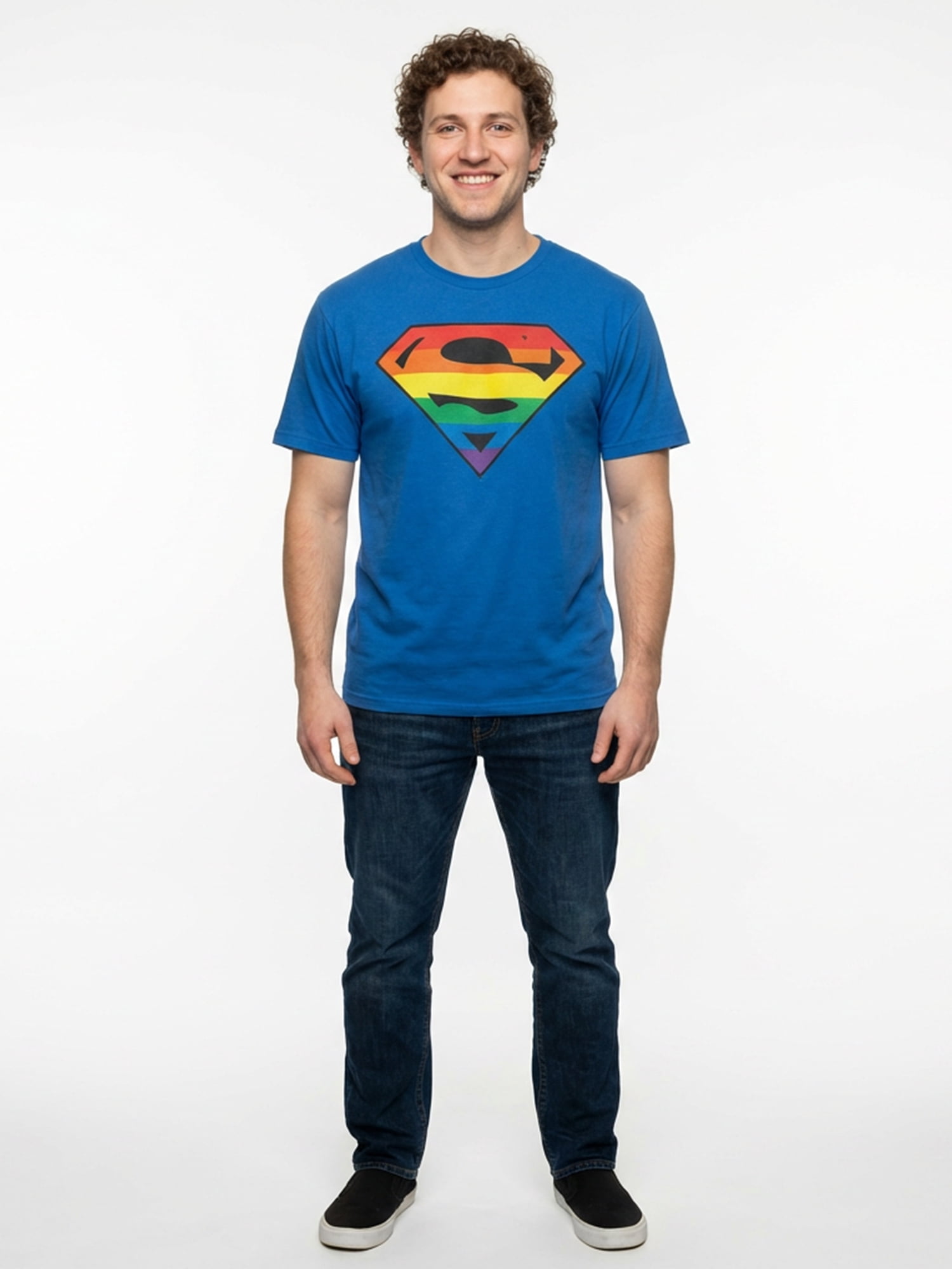 Superman, Men's & Big Men's Pride Graphic Tee, Sizes S-3XL