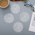thumbnail image 2 of Dessous de Verre, Décorations de table à Manger, Petits Sets Isolés, 10 Pcs, 2 of 7