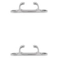 thumbnail image 1 of Almencla 2X Boat Stainless Steel Cleat Line Straight Bow Chock Durability Universal Fit, 1 of 8