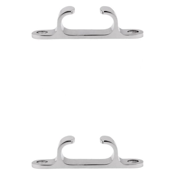 2 X Calzo de de material acero Inoxidable Guía de Línea de para Muelle de Barco