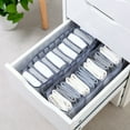 thumbnail image 3 of VOAVEKE Storage And Organization,Underwear Storage Box with Compartments Socks Bra Underpants Organizer Drawers, 3 of 4