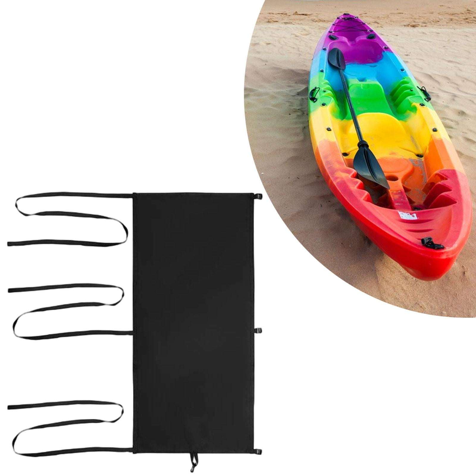 QccHieUs Kayak Cockpit Cover 420D Oxford Cloth Portable Waterproof for Indoor and Outdoor L
