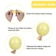 thumbnail image 3 of Set de globos RUBFAC 129 unidades, amarillo pastel, diferentes tamaños, 3 of 7