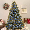 thumbnail image 4 of Chmadoxn 50 Pcs Mini Christmas Balls Ornaments, Small Shatterproof Christmas Baubles for Xmas Christmas Tree, Hanging Ball for Holiday Wedding Party Christmas Decorations, Christmas Gifts, 4 of 6