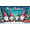 8A, variant on Santa Claus Christmas Banner Cartoon Character Merry Christmas Decoration for Holiday Party Indoor Event Celebration