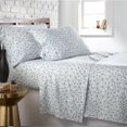 thumbnail image 1 of Southshore Fine Living Inc. Juego de sábanas geométricas Maze Collection de 4 piezas, 14 pulgadas de profundidad, fácil cuidado, sin encogimiento, con 1 plano, 1 ajustable, 2 fundas de almohada, color, 1 of 1