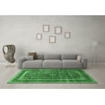 thumbnail image 3 of Ahgly Company Indoor Rectangle Persian Emerald Green Traditional Area Rugs, 8' x 12', 3 of 4
