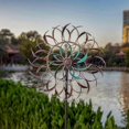 thumbnail image 5 of Large 360 Kinetic Metal Wind Spinners & Sculptures - Outdoor Garden Yard Art Decor, 5 of 5