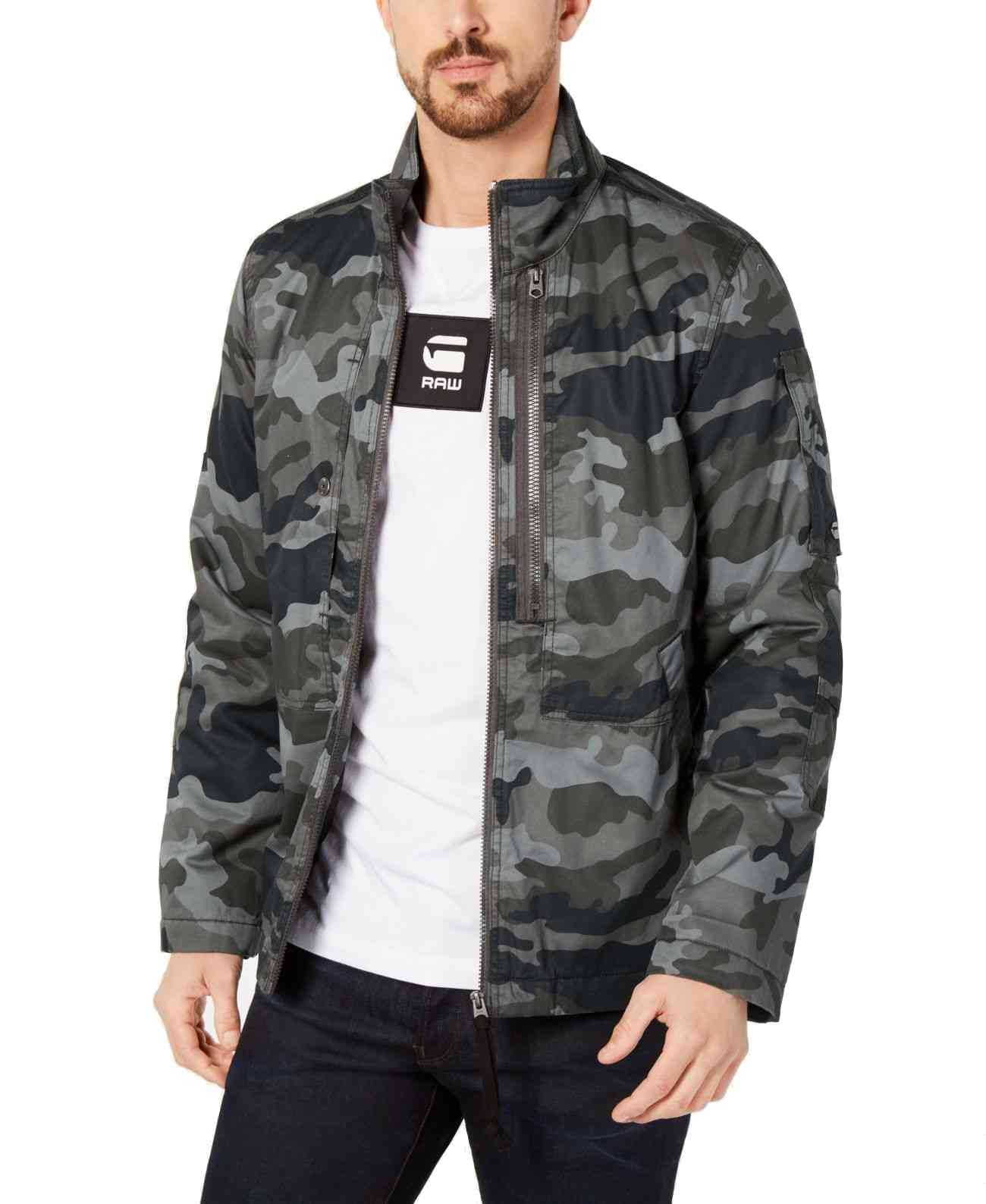 g star camouflage jacket