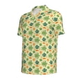 thumbnail image 3 of Daiia Sea Turtle Pattern Men’s Polo Shirts,Solid Deck Shirt,Classic Fit, Breathable Cotton Polo for Casual and Sport Wear-3X-Large, 3 of 9