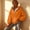 Orange, variant on Women's Solid Color Zip Up Hoodie, 2025 Fall and Winter Loose Fit Fleece Pullover, Casual Long Sleeve Comfortable Hooded Sweatshirt, Soft Breathable Everyday Wear for Outdoor Activities Beige L