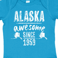 thumbnail image 4 of Inktastic Alaska Awesome Since 1959 Boys or Girls Baby Bodysuit, 4 of 5