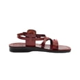thumbnail image 6 of Holy Land Market Unisex Adults/Children Genuine Leather Biblical Sandals/Flip Flops/Slides/Slippers (Jesus - Yashua)  Yashua Style II (49 M EU), 6 of 7