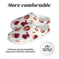 thumbnail image 6 of Goofa Cartoon Hedgehogs Print Womens Mens Cotton Lightweight House Slippers , Washable Home Slippers,Indoor Comfy Bedroom Cozy Slippers-42/43, 6 of 7