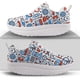 thumbnail image 1 of Zapatillas de deporte con bonitos dibujos de enfermeras para mujer, zapatillas de deporte de malla transpirables con plataforma y cordones,, 1 of 5
