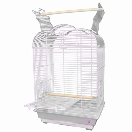Kings Cages ES 1814 OP. Open Top Bird Cage. 27X18X14. (White.)
