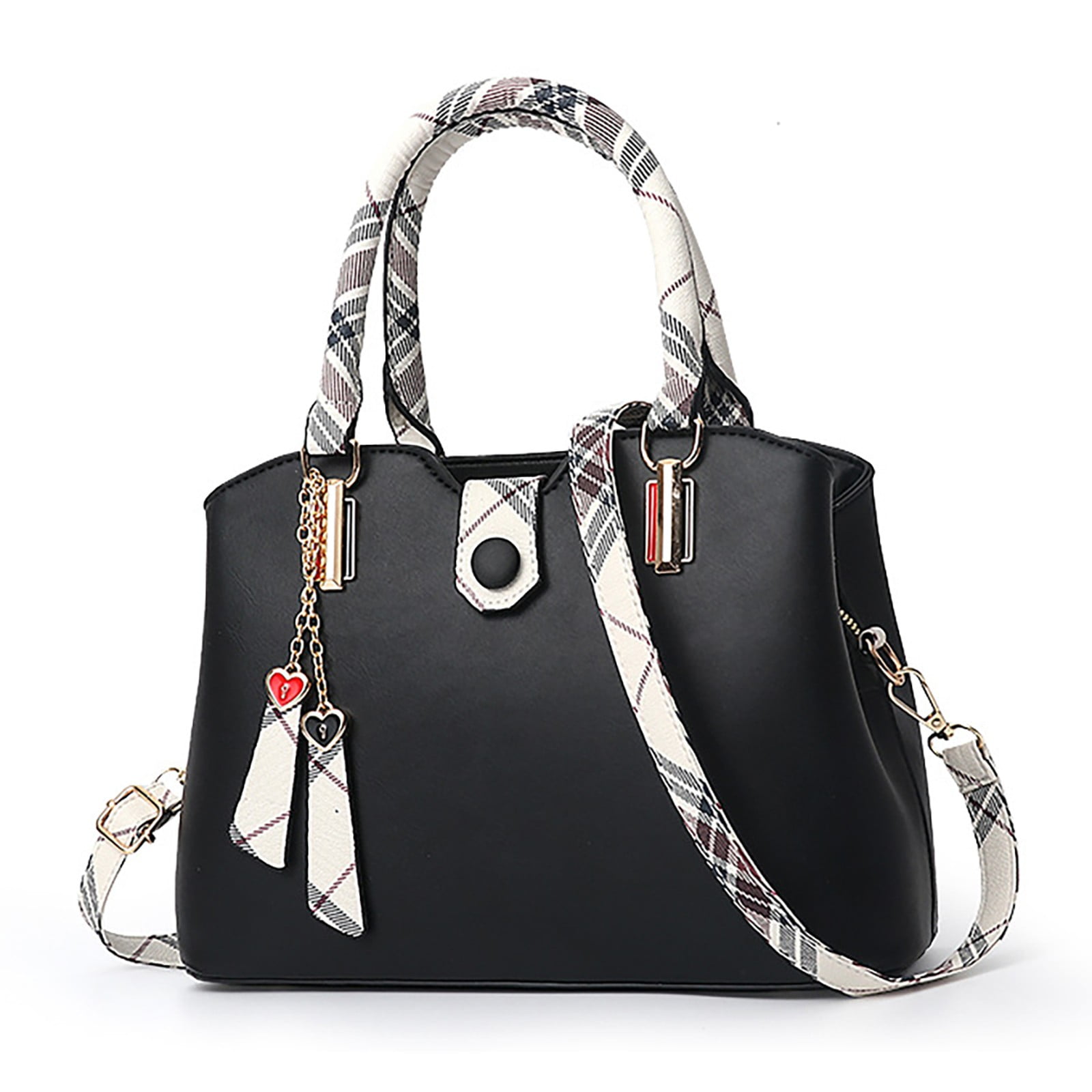 Faraee Womens Purses and Handbags Top Handle Satchel Shoulder Crossbody Tote Bags for Ladies Black