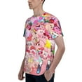 thumbnail image 6 of Unisex Kirby 3d Graphic Print Shirts For Mens Womens Casual Short Sleeve Tee Shirts Top, 6 of 7