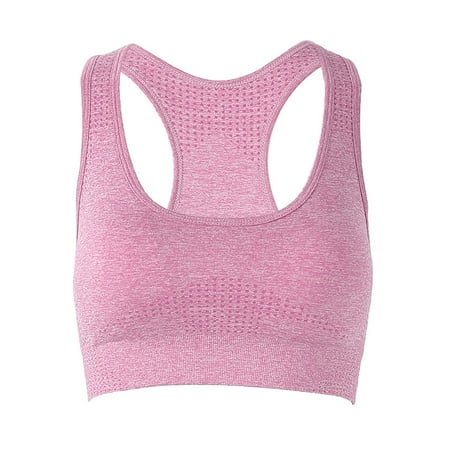 

2019 Women Ladies Seamless U Neck Sleeveless Padded Bra + High Waist Gym Running