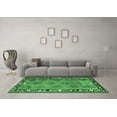thumbnail image 3 of Ahgly Company Indoor Rectangle Persian Emerald Green Traditional Area Rugs, 7' x 10', 3 of 4