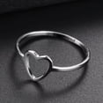 thumbnail image 4 of 1pc Heart Ring for Men - Trendy and Stylish Hollow Out Design for Daily Wear and Gift Giving - Perfect Birthday or Holiday Gift for Boyfriends, 4 of 5