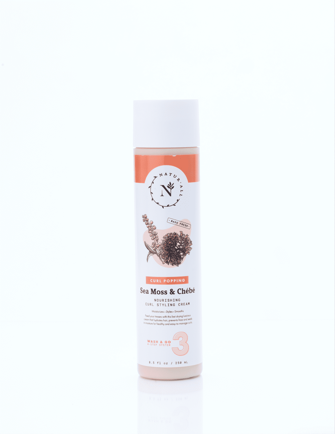 NaturAll (STEP 3) Wash & Go: Sea Moss and Chebe 3 in 1 Styling Creme