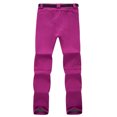 thumbnail image 5 of Pantalones elásticos de invierno para senderismo para mujer, pantalones Softshell de lana para deportes al aire libre, pantalones impermeables para senderismo y esquí de montaña para mujer, 5 of 5