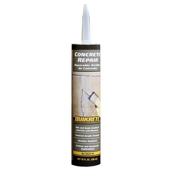 Quikrete Concrete Repair Flooring Adhesive 10 fl oz Weather Resistant