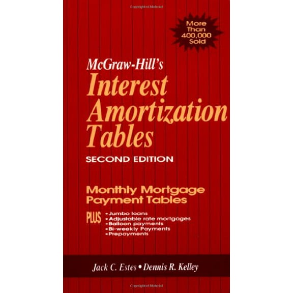 Pre-Owned McGraw-Hill's Interest Amortization Tables Paperback